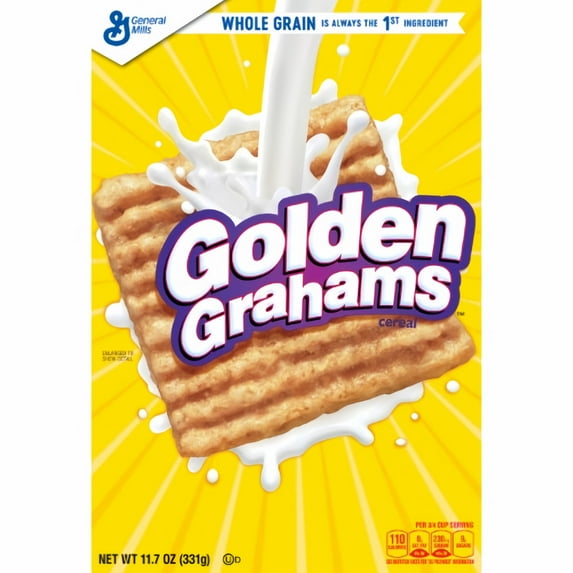 General Mills Golden Grahams Cereal - 11.7 oz (Pack of 12)