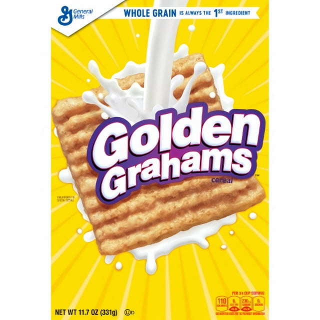 General Mills Golden Grahams Cereal - 11.7 oz (Pack of 18)