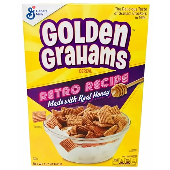 General Mills Golden Grahams Cereal - 11.7 oz (Pack of 5)