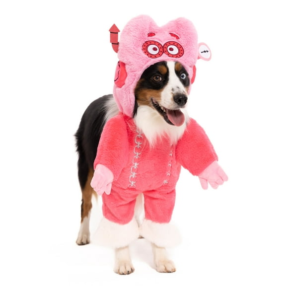 General Mills Monster Cereals Franken Berry Front Walker Pet Costume Sizes XS-XL Pink