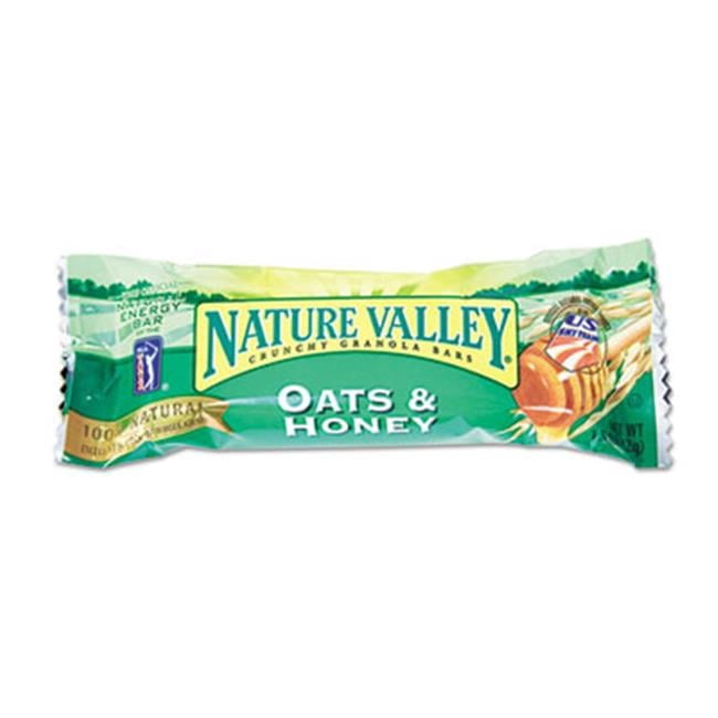 General Mills  Nature Valley Granola Bars  Oatsn Honey Cereal  1.5oz Bar  18 Bars-Box
