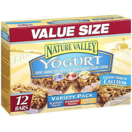 General Mills Nature Valley Yogurt Granola Bars, 12 ea