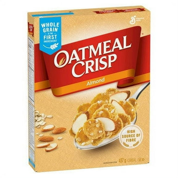 General Mills, Oatmeal Crisp Almond Cereal, 437g/15.3 oz