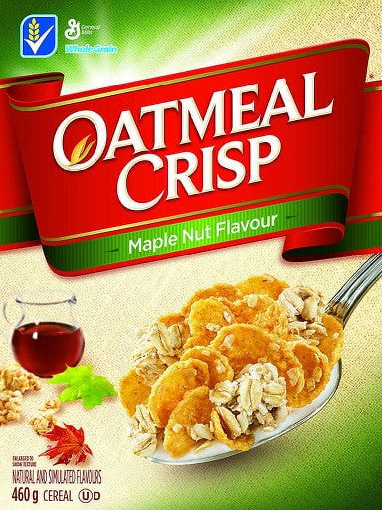 General Mills Oatmeal Crisp Maple Nut Flavour Cereal, 460g/16oz (12pk