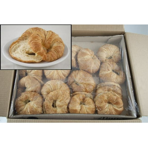 General Mills Pillsbury Baked Butter Pinched Sliced Croissant, 2.5 Ounce - 64 per case.