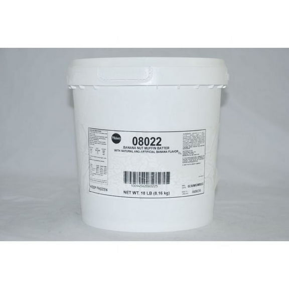 General Mills Pillsbury Banana Nut Muffin Batter, 18 Pound - 1 each.