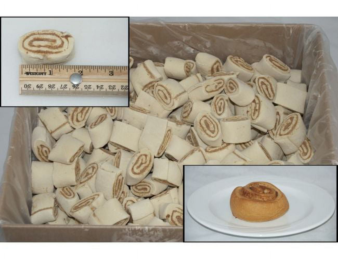 General Mills Pillsbury Best Cinnamon Roll Dough, 1.25 Ounce 360 per