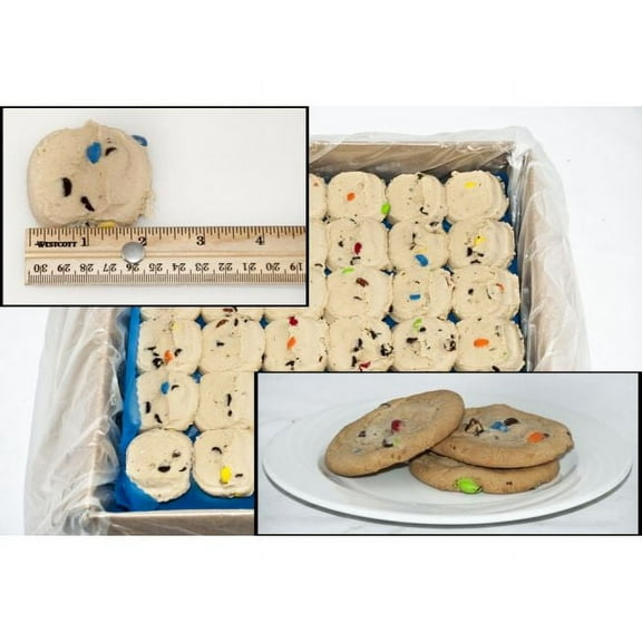 General Mills Pillsbury Best Doughboys Chocolate Chip Cookie Dough, 1.5 Ounce - 216 per case.