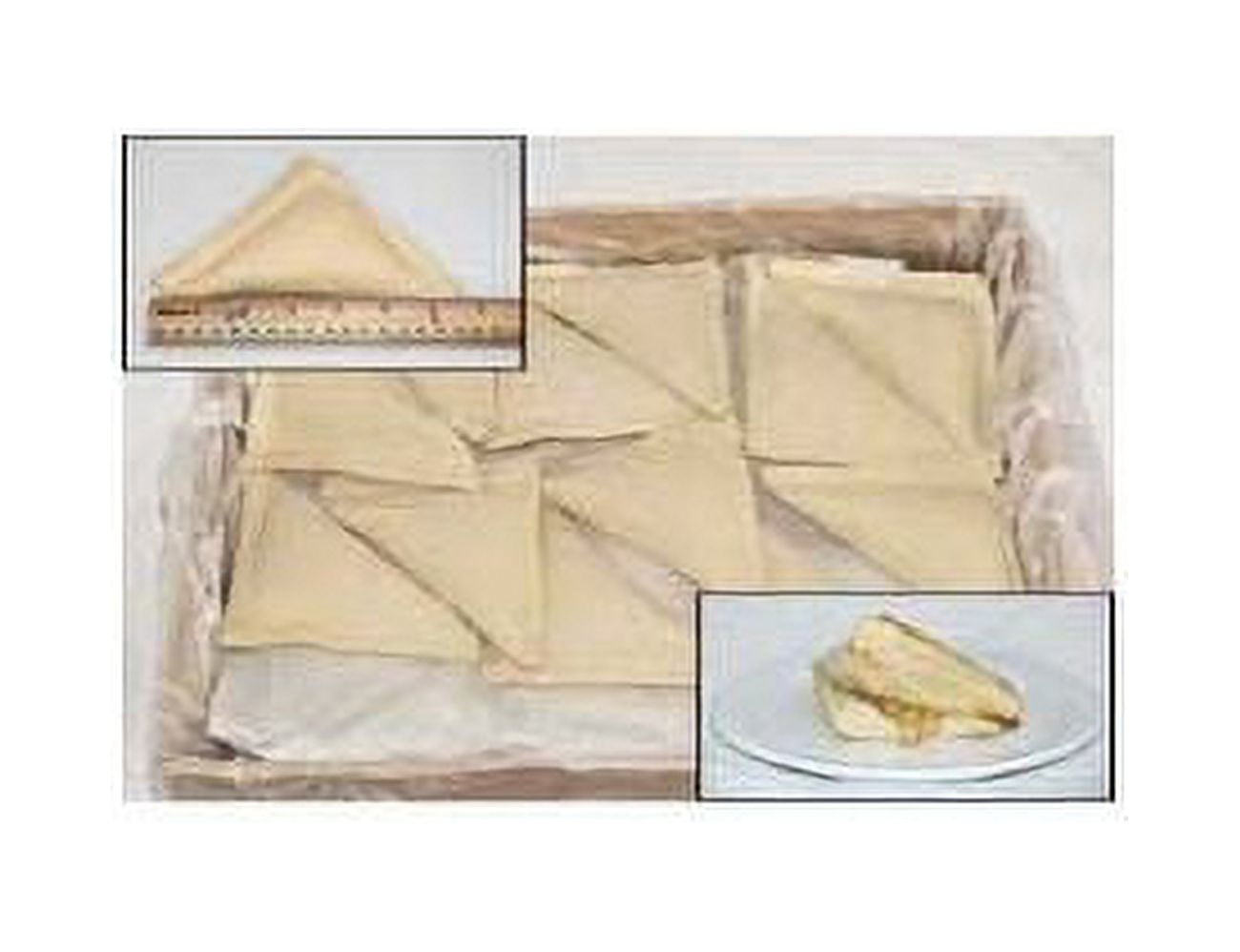 General Mills Pillsbury Turnovers Apple Sugared Puff Pastry Dough, 3.7