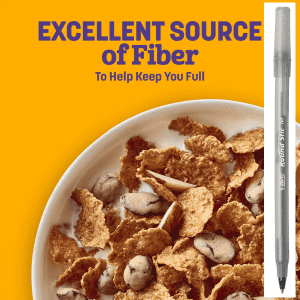 General Mills Raisin Nut Bran Cereal with pan