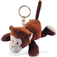 thumbnail image 1 of General Monkey Stuffed Animal Keychain Toy - Cute Monkey Backpack Charm, Mini Plush Key Chain, Adorable Stuffed Animal Bag Accessory, Soft Collectible Plush Keychains for Kids and Adults - 4 Inches, 1 of 7