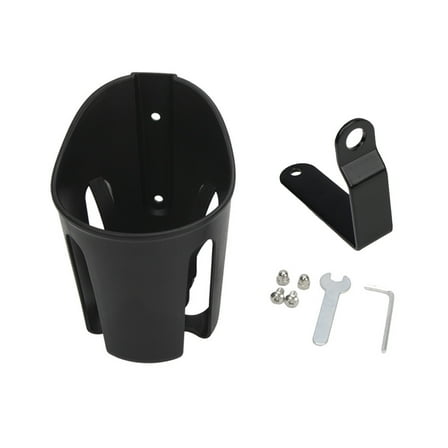 General Motorcycle Electric Scooter Cup Holder Coffee Mug Mount Adjustable Width Plastic Water Bottle Holder for Bike