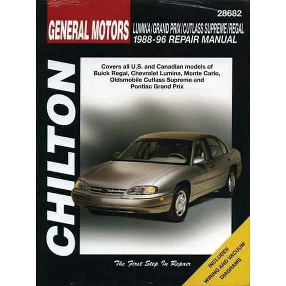 Pre-Owned GM Lumina, Grand Prix, Cutlass Supreme, and Regal, 1988-96 (Paperback) 0801988004 9780801988004