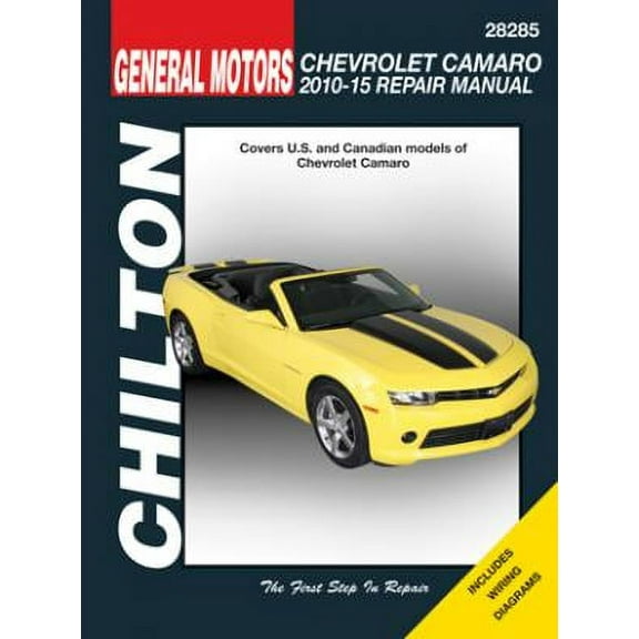 General Motors Chevrolet Camaro 2010-2015 Chilton Repair Manual ^