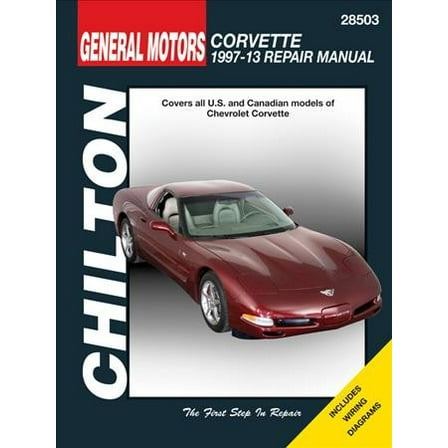 Pre-Owned General Motors Chevrolet Corvette Chilton Repair Manual for 1997-13 ^
