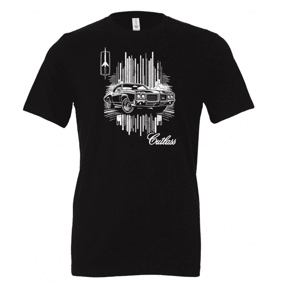 General Motors Cutlass Blast Graphic T Shirt - Black L