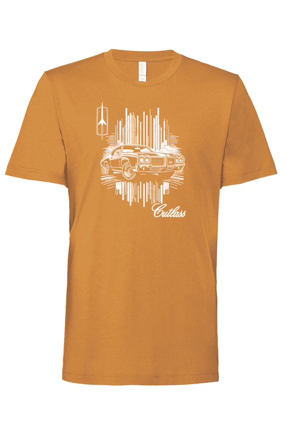 General Motors Cutlass Blast Graphic T Shirt - Toast 2XL