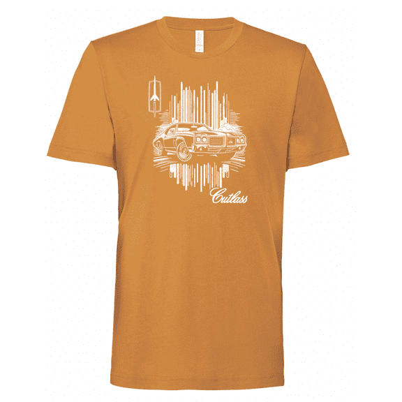 General Motors Cutlass Blast Graphic T Shirt - Toast L