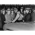 thumbnail image 1 of General Motors Executives Commemorate The Production Of Gm'S 25 History (24 x 18), 1 of 1