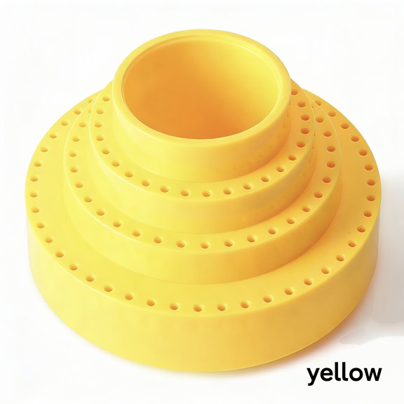 General Multifunctional Storage Box, 360° Rotating Drill Bits & Grinding Heads Organizer, Large Rotating Plastic Tool Storage Box, Parts Box, Circular Tray for Workshop