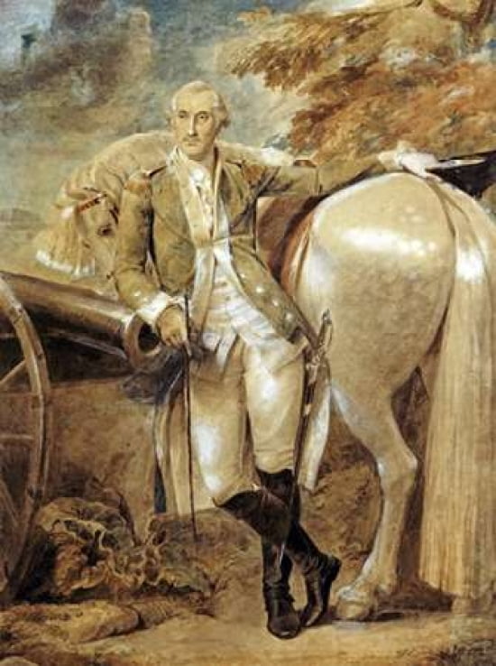 General Nathaniel Green Canvas Art - Thomas Stothard (18 x 24)
