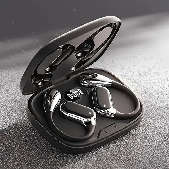 General-New Style True Wireless On-Ear Earpods for Music, Not In-Ear, Gaming Couples. TWS HIFI Bass 9D Stereo HD Calling Earphones Compatible with Android And Iphone. Perfect Sports Earpieces
