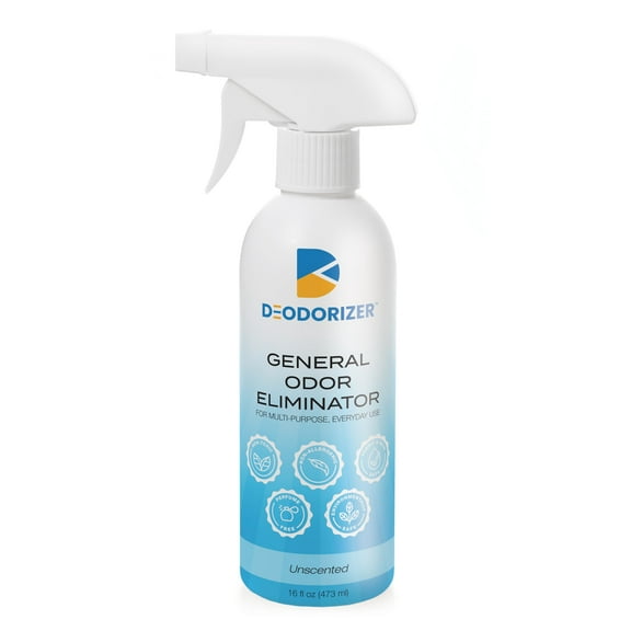 General Odor Eliminator for Multi-Purpose Everyday Use - Air & Surface - Neutralizes Odors, Unscented - 16oz Spray