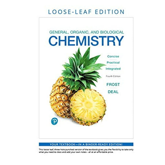 Pre-Owned General, Organic, and Biological Chemistry, 9780134999500, 0134999509, Paperback, 4 edition