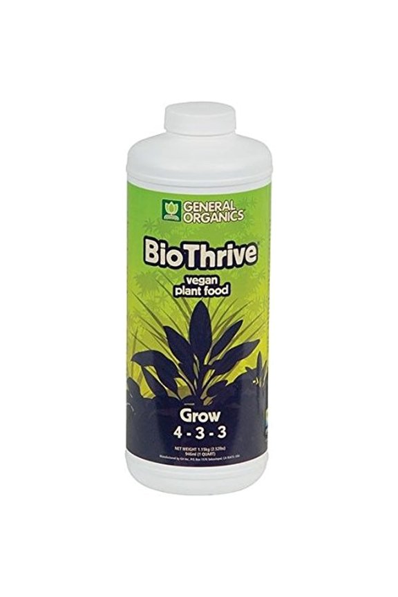 General Organics Bio Thrive Grow 32 oz ounce Quart qt - organics biothrive .#GH45843 3468-T34562FD321987