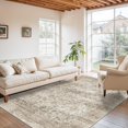 thumbnail image 1 of General Oriental Washable Area Rug - 6x9 Rugs for Living Room Bedroom Indoor Non Slip Carpets for Dining Room/Nursery/Home Office/Soft Low Pile Rome Decor Mat 6x9 Beige Brown, 1 of 16