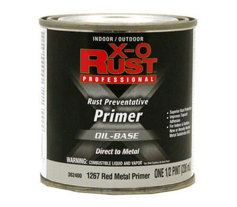 General Paint 1267HP XO Rust 1/2 Pint Red Metal Primer