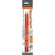 General Pencil Charcoal Pencil 2-Pack, HB