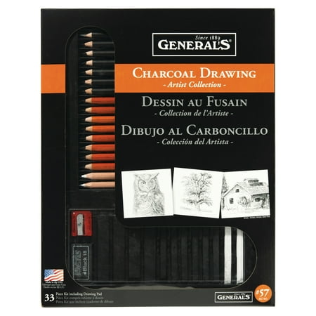 General Pencil Classic Charcoal Kit