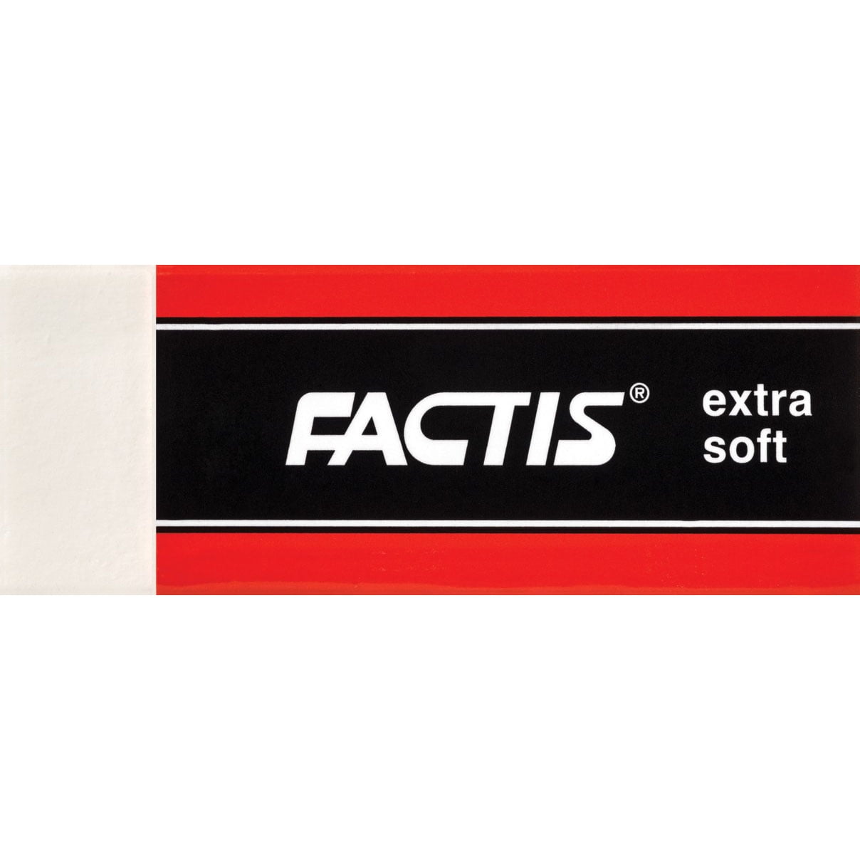 Extra Soft White Vinyl Erasers - 12 pack