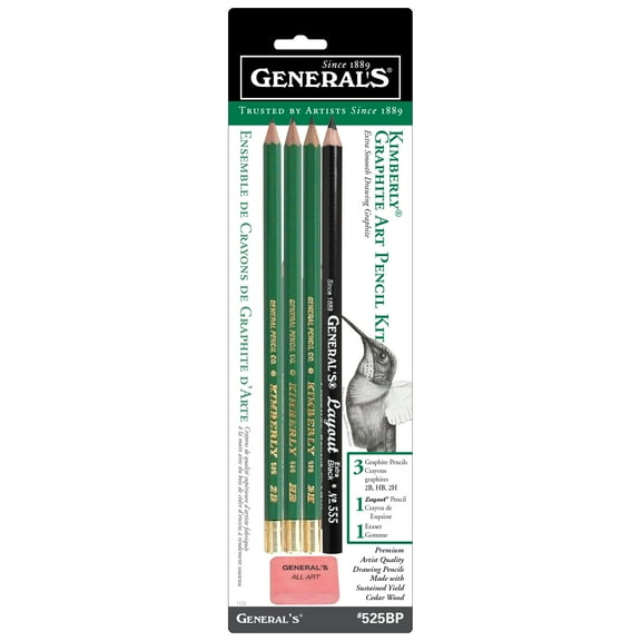 General Pencil Graphite Art Pencil Kit