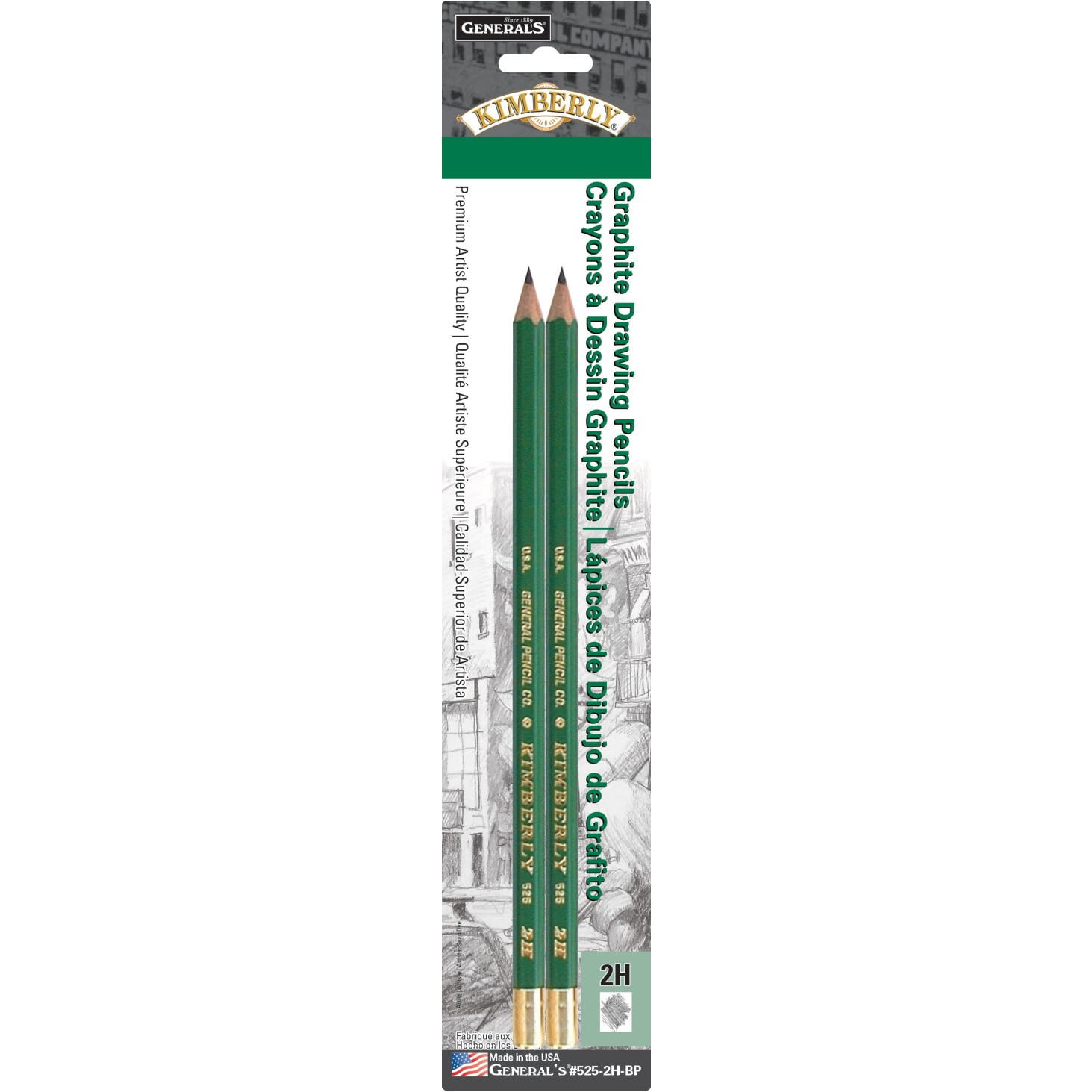 General's Drawing Pencil Kit, #20, Assorted Colors