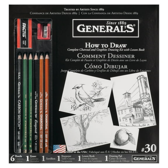 General Pencil Learn to Draw Now Art Kit