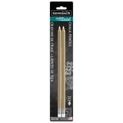 General Pencil Multi-Pastel Chalk Pencil Set, 2-Pencils, White
