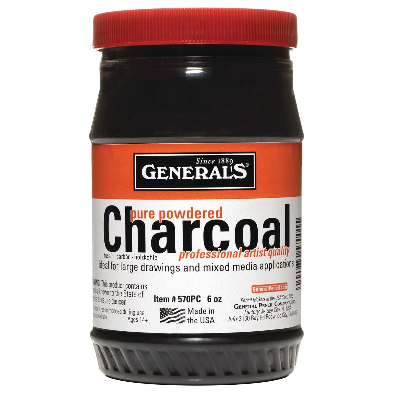 general's powdered charcoal