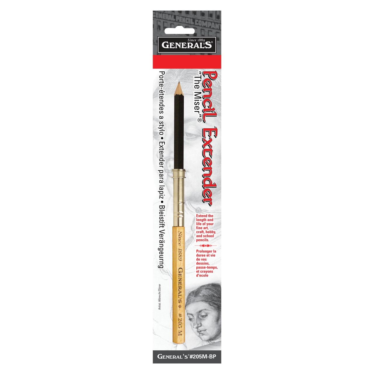The Miser Pencil Extender with Soft Drawing Pencil - General Pencil