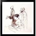thumbnail image 1 of General Phipps, Mrs.Norton and 2nd Baron Alvanley at the theatre 28x28 Large Black Wood Framed Print Art by Edwin Henry Landseer, 1 of 2