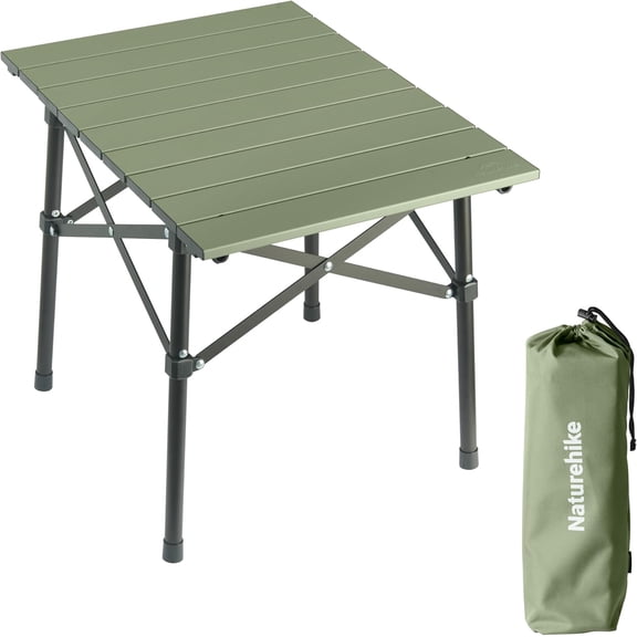 General Portable Camping Table, Aluminium Folding Table, Ultralight Camp Table Small Table for Camping Hiking Backpacking Outdoor Picnic