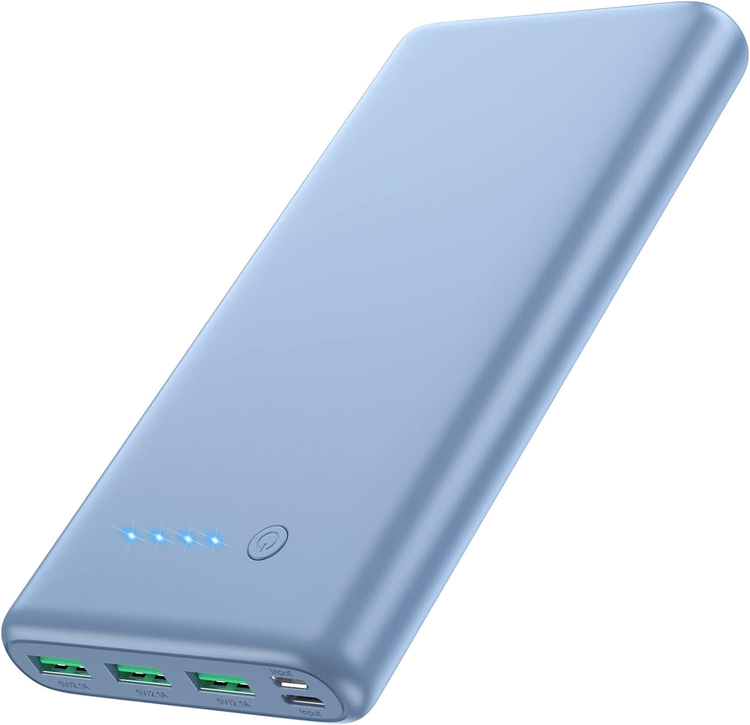 General Portable Charger 36800mAh,4 Outputs Power Bank, Dual Input 5V/3A External Battery Pack,USB-C in&Out High-Speed Charging Backup Charger Compatible with iPhone 16/15/14/13,S23 Android Phone