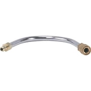 General Pump D20011 12 Chrome Gutter Cleaner Attachment, Coupled with 1/4 Brass Quick Coupler x 1/4 Plug