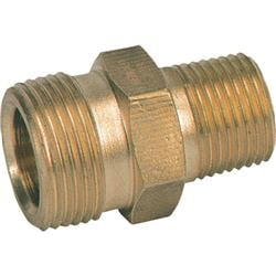 General Pump Pressure Washer Quick-Connect Adapter, 3/8in. Inlet, 4000 PSI, Brass, Model# ND10023P