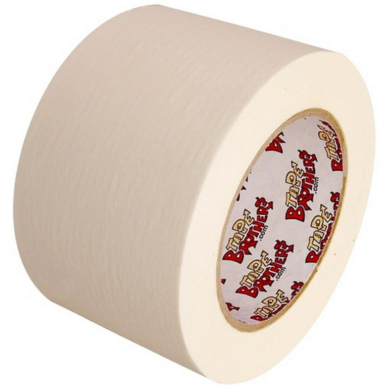 Uxcell 3pcs 25mm 1 inch Wide 20m 21 Yards Masking Tape Painters Tape Rolls Red | Harfington, Brown / 3pcs