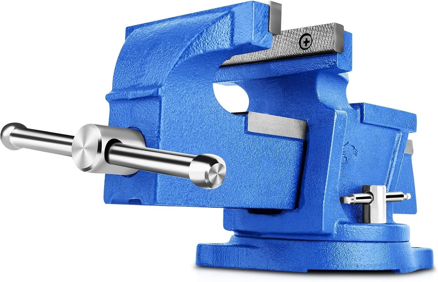 General Purpose Bench Vise 6 Inch Ductile Iron Vice with Swivel Base ...