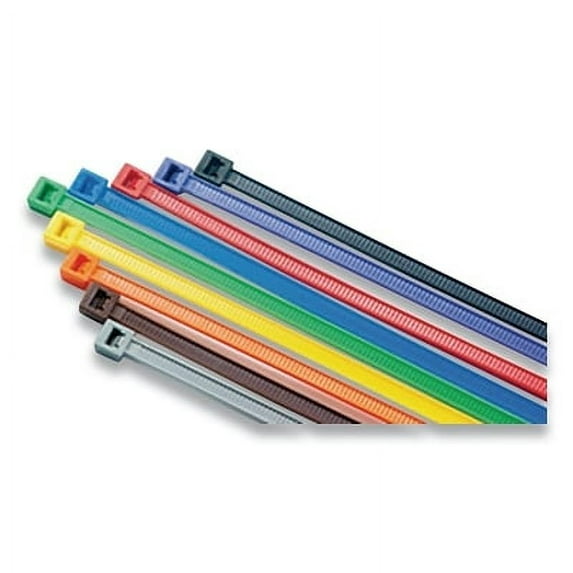 General Purpose Cable Ties, 175 lb Tensile Strength, 36 in L, Natural, 50 Ea/Bag | Bundle of 2 Bags