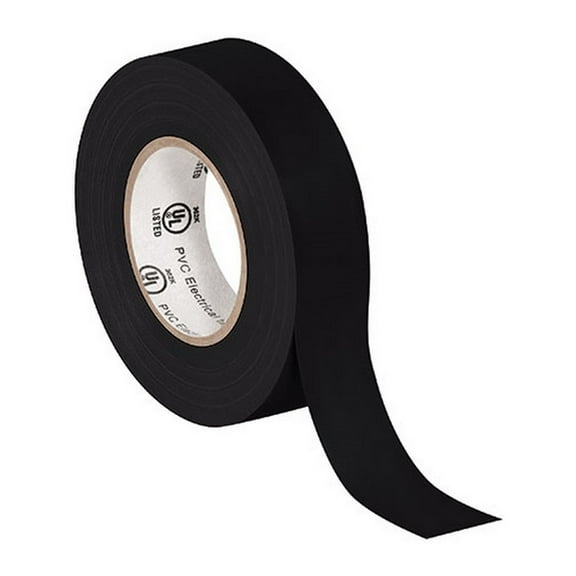 General Purpose Electrical Tape 3/4" X 20 Yard Black (10 Pack)