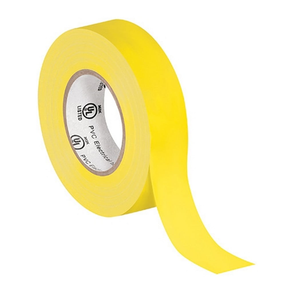 General Purpose Electrical Tape 3/4" X 20 Yard Yellow (200 Roll/Case)